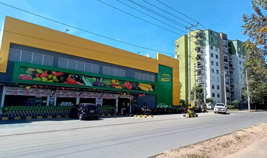 Budova, kde se apartmán nachází