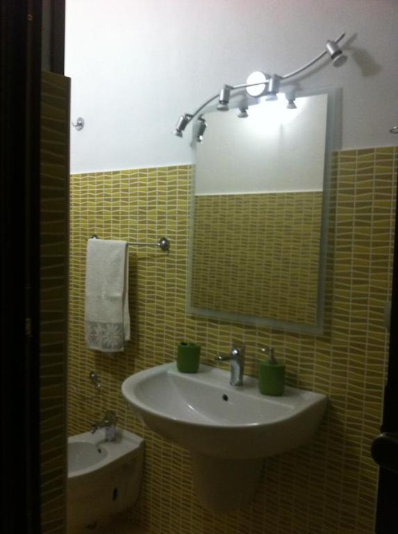 Koupelna v ubytování B&B Casa Mia