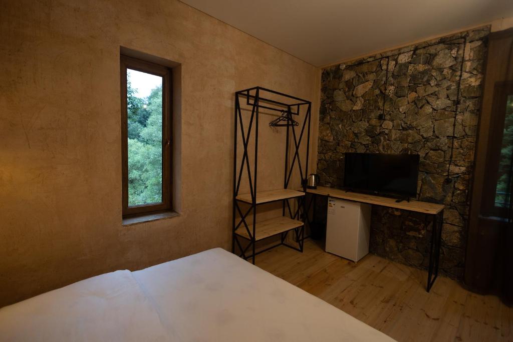 Postel nebo postele na pokoji v ubytování Valley Park Dilijan