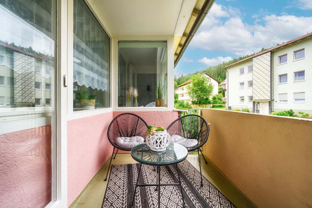Balkón nebo terasa v ubytování Select-Home 3 - Netflix - Parkplatz - Business Home