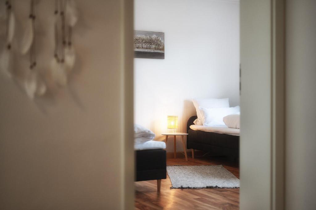 Postel nebo postele na pokoji v ubytování Select-Home 3 - Netflix - Parkplatz - Business Home