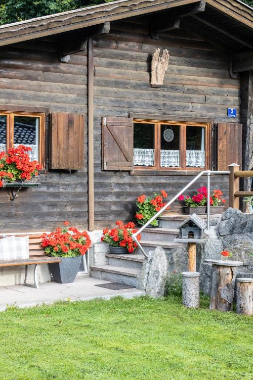 Zahrada ubytování Ferienhütte Puutz