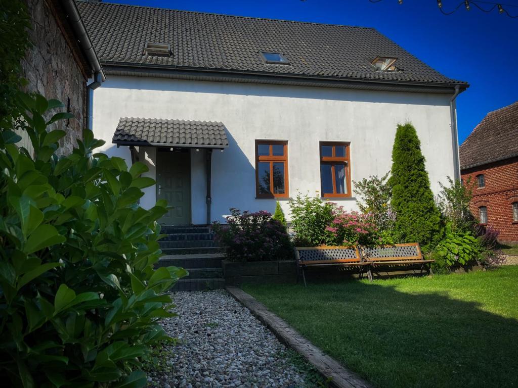 Zahrada ubytování Farma Jamienko