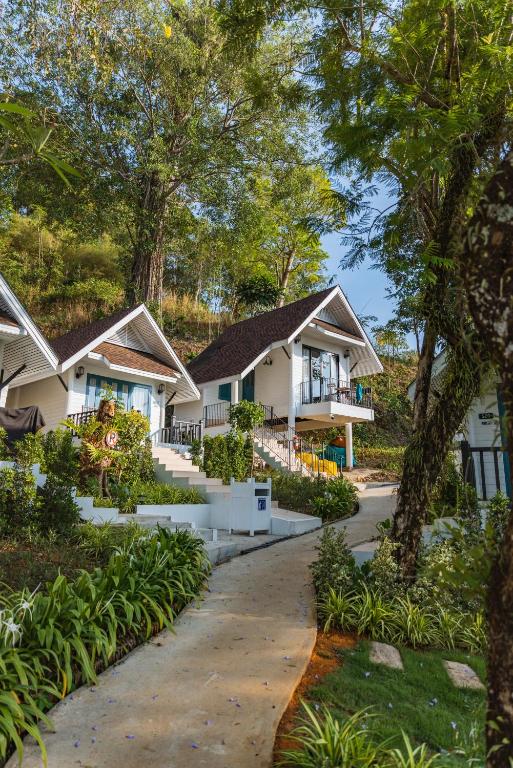 Zahrada ubytování Sea Escape Koh Chang