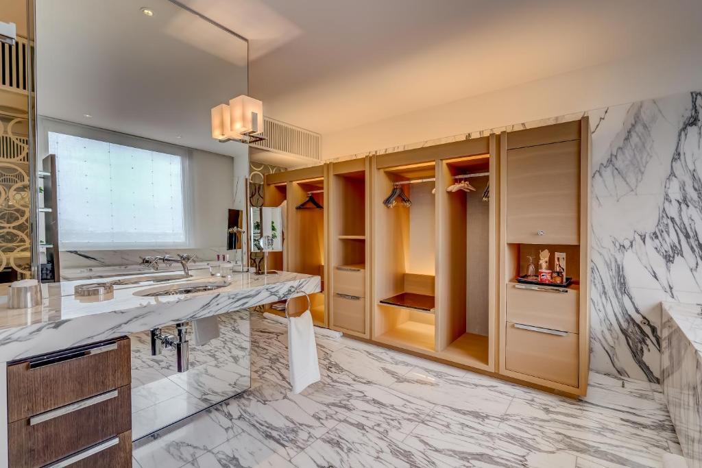 Η κουζίνα ή μικρή κουζίνα στο InterContinental Genève by IHG