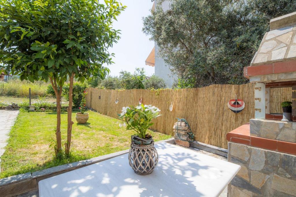 Zahrada ubytování Casa con pozo Platamonas