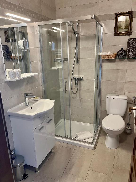 Kúpeľňa v ubytovaní Villa Filoreto