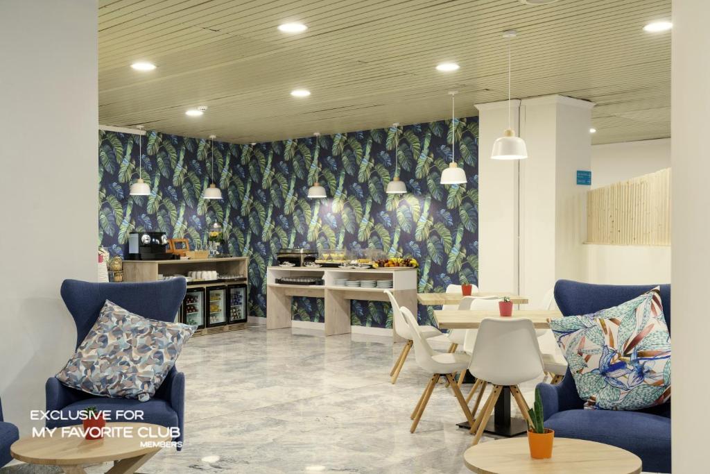 Posezení v ubytování Alua Tenerife
