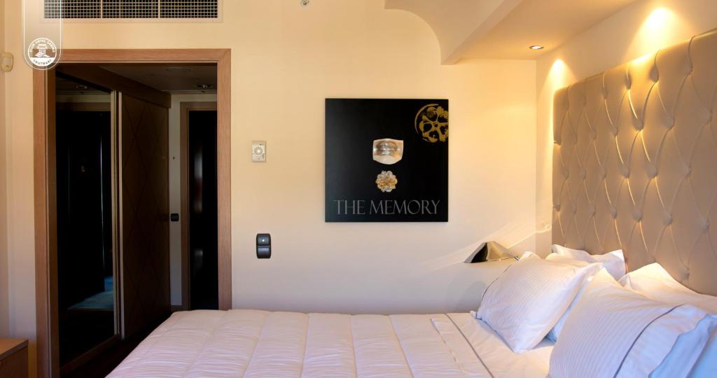 Posteľ alebo postele v izbe v ubytovaní Club Hotel Casino Loutraki