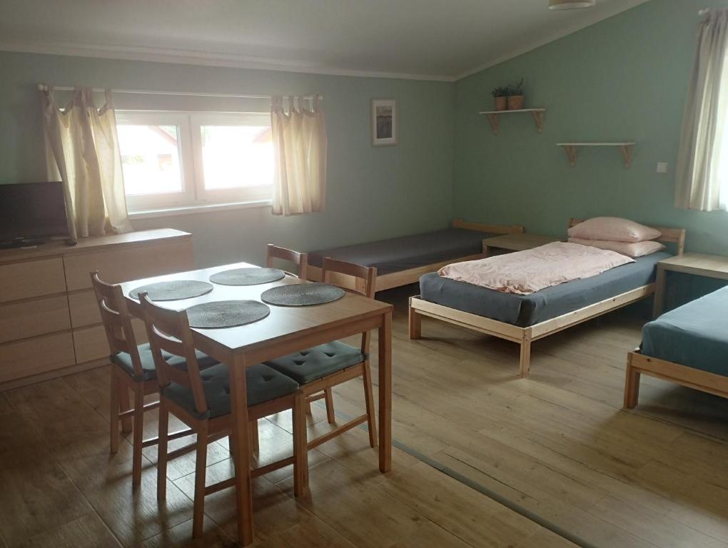Postel nebo postele na pokoji v ubytování Apartmány Audy 2