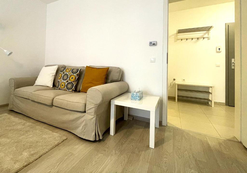 Posezení v ubytování Bartolomeu Serenity Studio w. free parking