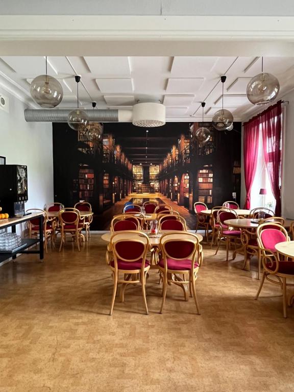 Posezení v ubytování Carlstad Sport Hostel