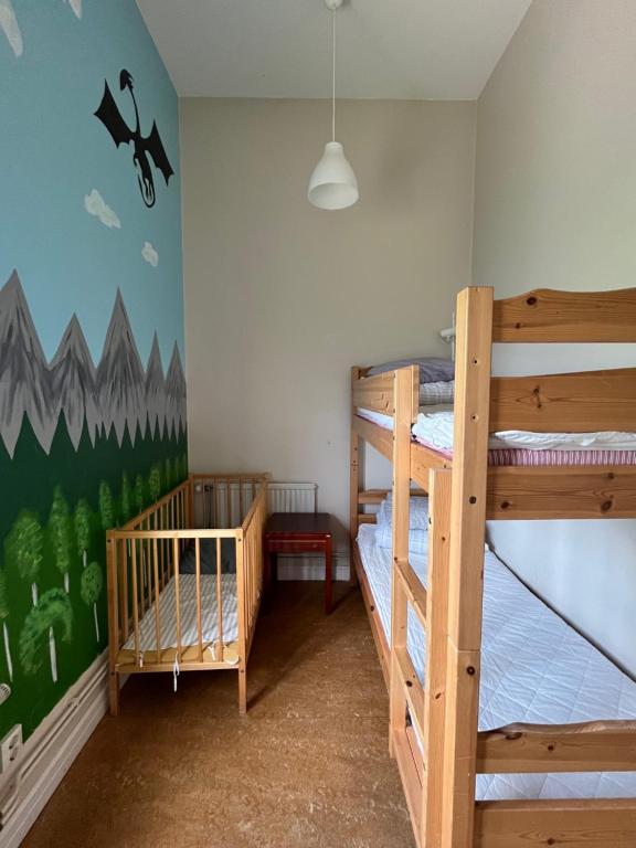 Postel nebo postele na pokoji v ubytování Carlstad Sport Hostel