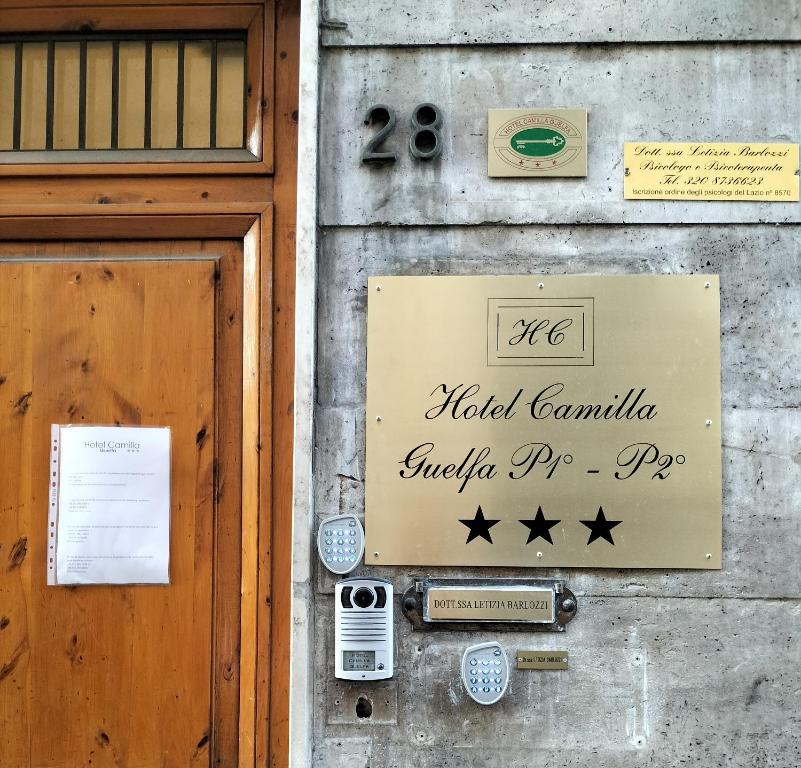 Certifikát, ocenenie alebo iný dokument vystavený v ubytovaní Hotel Camilla Guelfa