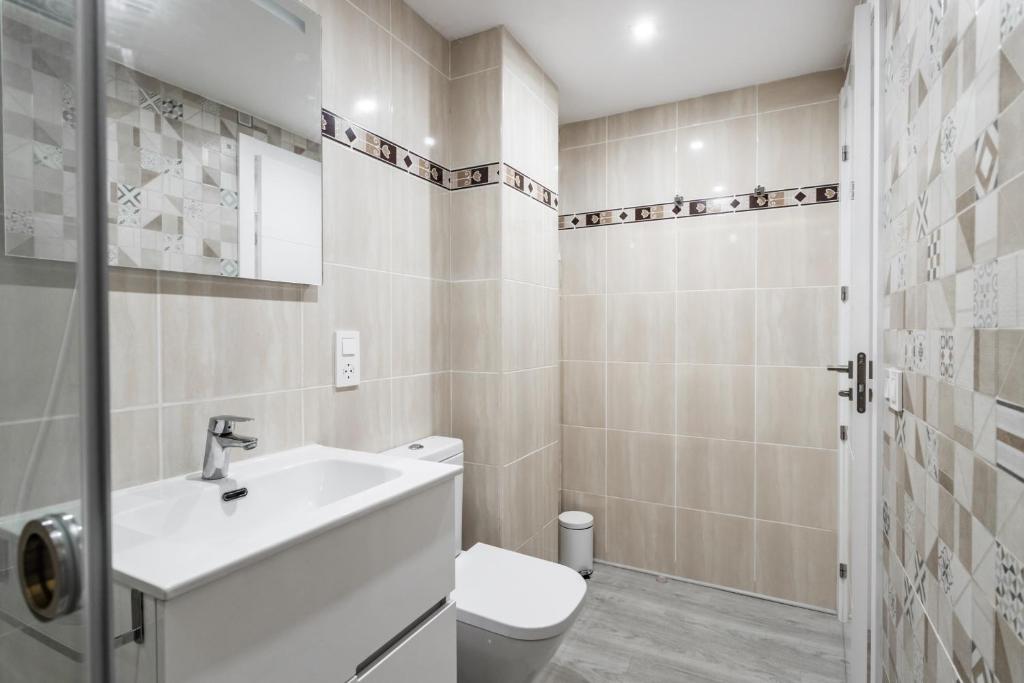 Kúpeľňa v ubytovaní Sur Suites Principe