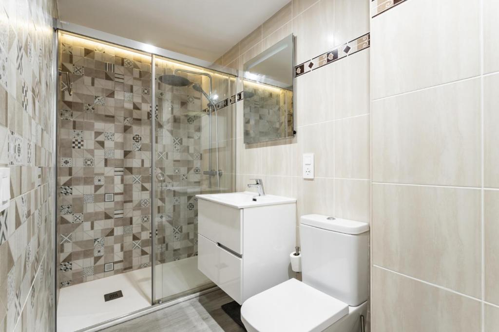 Kúpeľňa v ubytovaní Sur Suites Principe