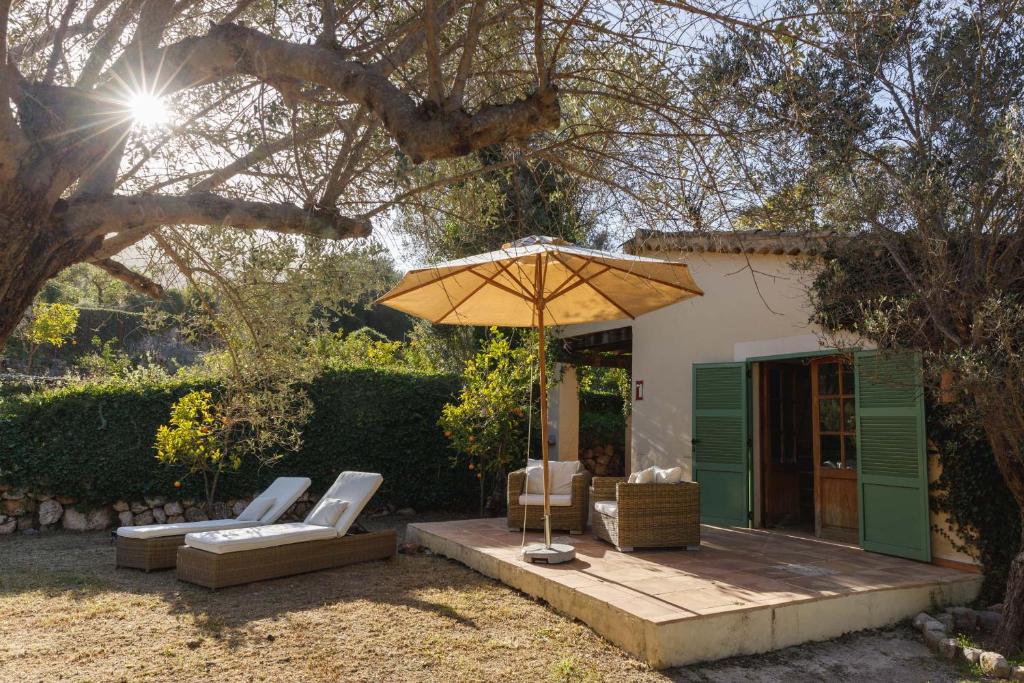 Vonkajšia záhrada v ubytovaní Finca Can Coll Boutique Country House - Adults Only