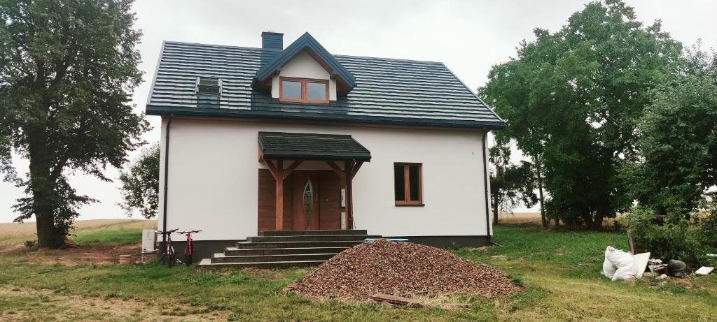 Vonkajšia záhrada v ubytovaní Ranczo Bosikowo