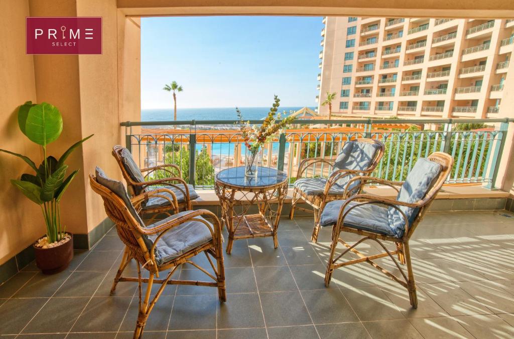 Balkón nebo terasa v ubytování Prime Select San Stefano Alexandria