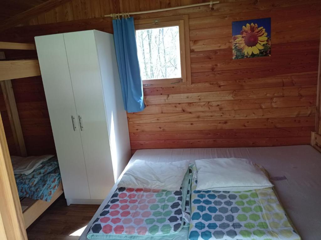 Postel nebo postele na pokoji v ubytování ASTRA Lančov