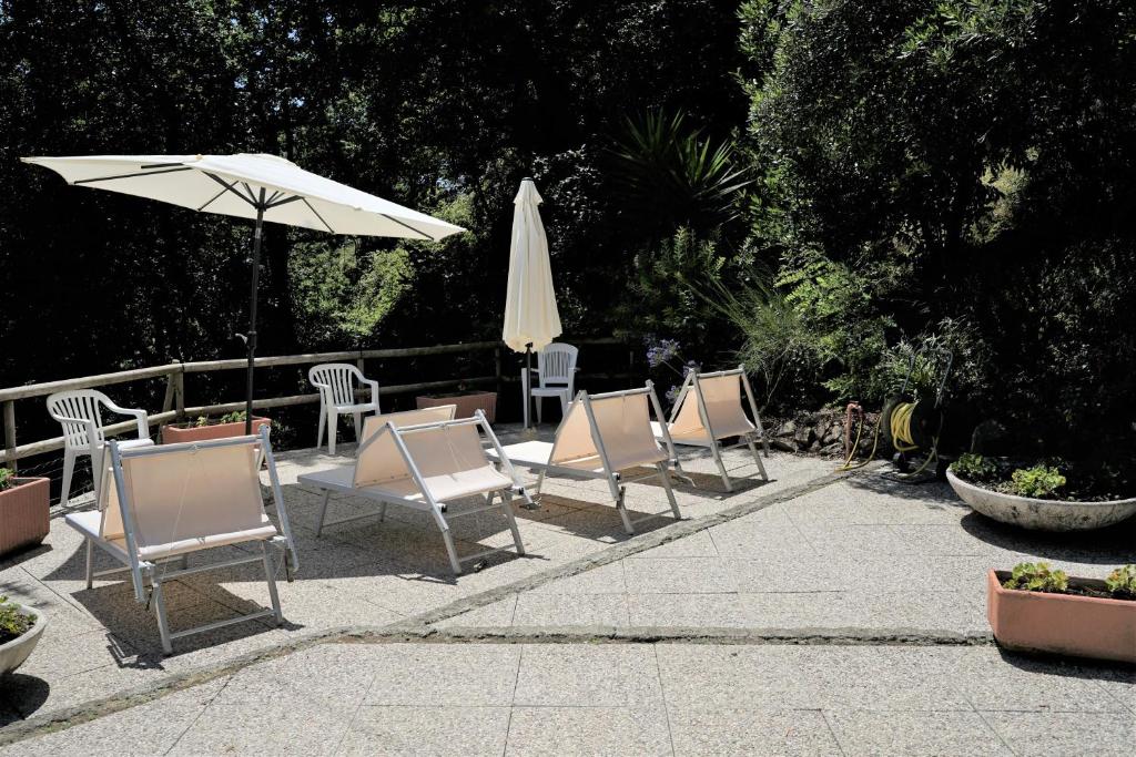 Ogród w obiekcie Blue Lodge Lerici