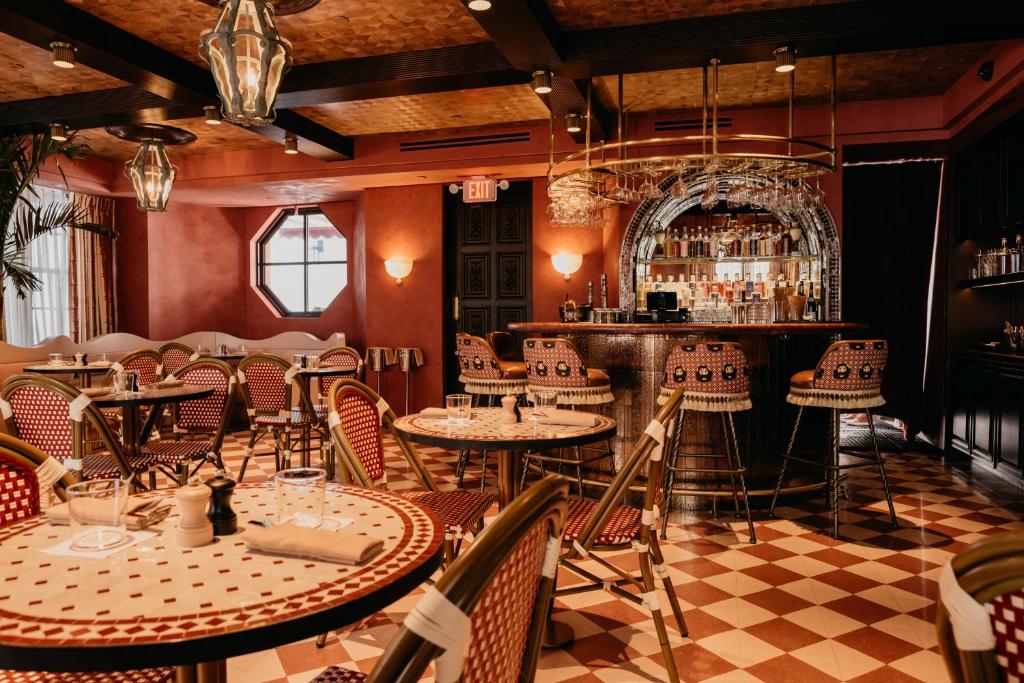 Restaurace v ubytování Esme Miami Beach