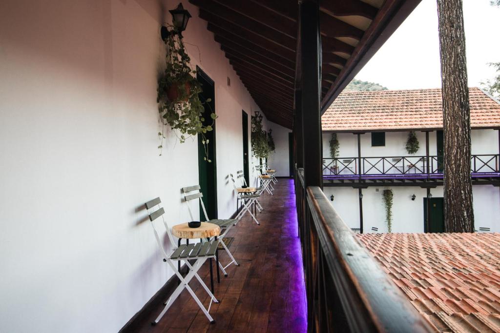 Balkón nebo terasa v ubytování Pine View Boutique Hotel Adults Only