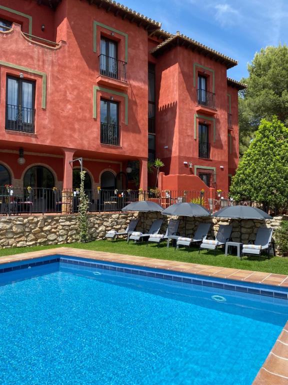 Bazén v ubytování Hotel Boutique Cerro del Sol Adults only recommended nebo v jeho okolí