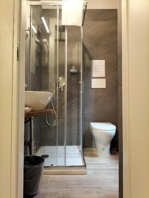 Kúpeľňa v ubytovaní Hotel Camilla Guelfa