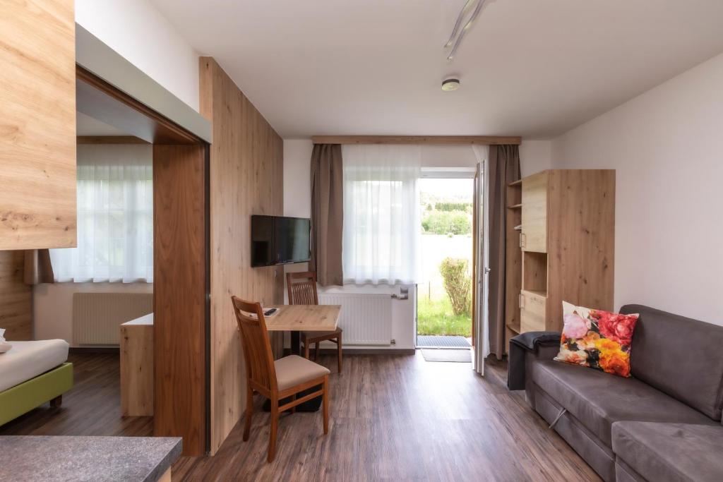 Posezení v ubytování Gästehaus Thomahan