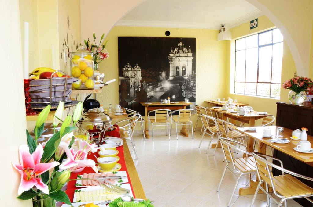 Posezení v ubytování Hostal & Apartments El Triunfo