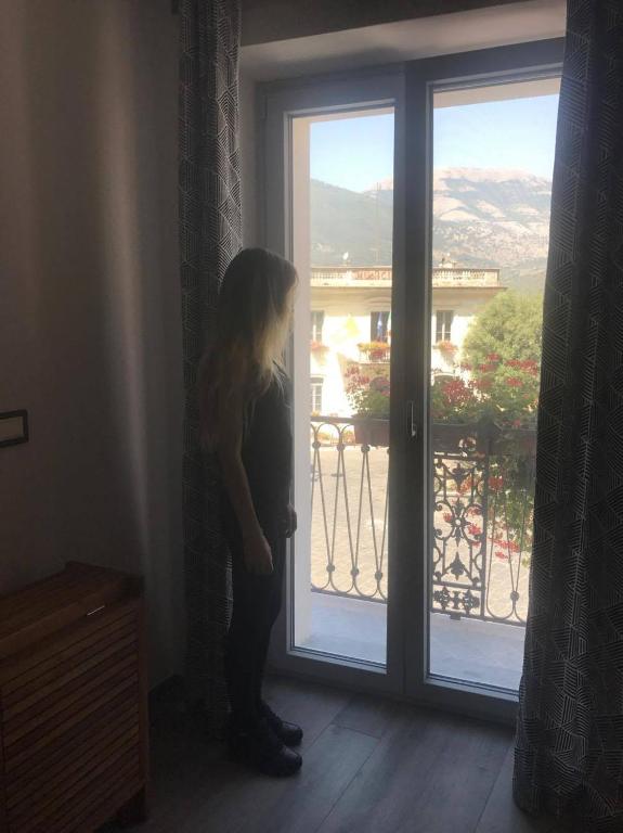 Balkón nebo terasa v ubytování B&B La Torre
