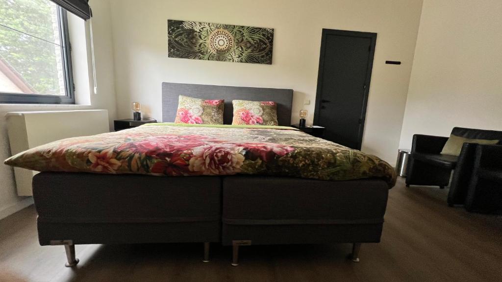 Postel nebo postele na pokoji v ubytování Ikigai B&B - wellness