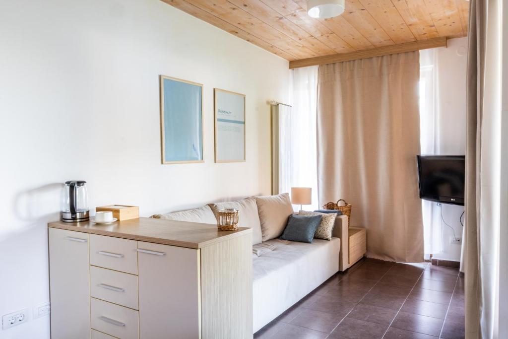 TV a/nebo společenská místnost v ubytování Apartment Rosemary