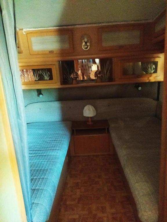 Posezení v ubytování camping hydraswave bungalow caravan