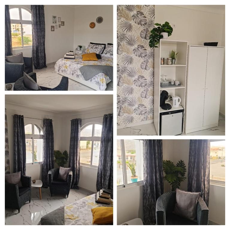 Kuchyň nebo kuchyňský kout v ubytování Deluxe B&B "Casa Alegria", Tarrafal