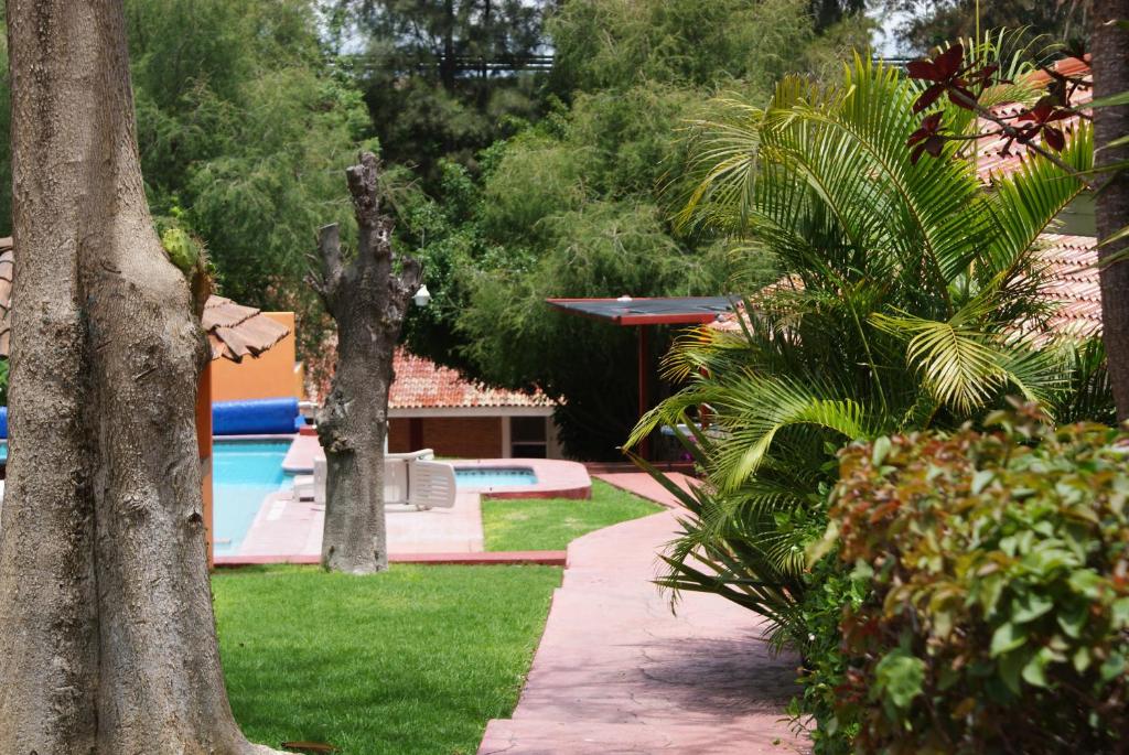 Bazén v ubytování Hotel Chapala Country nebo v jeho okolí