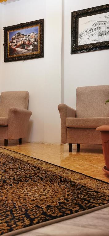 Posezení v ubytování Hazmurat Hotel