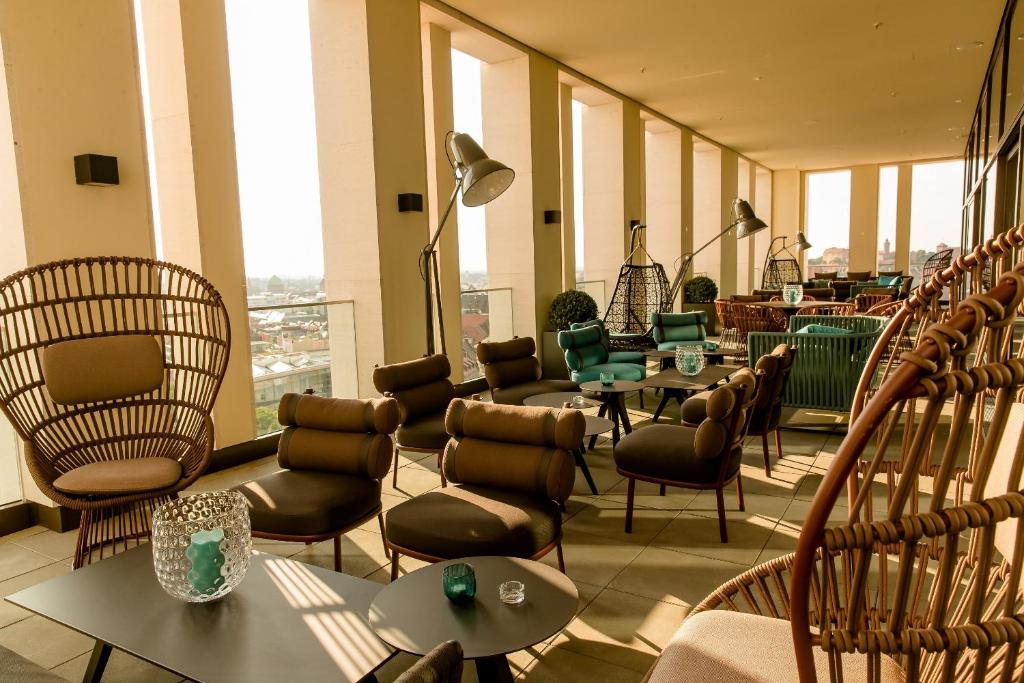 Posezení v ubytování The Cloud One Nürnberg, by the Motel One Group
