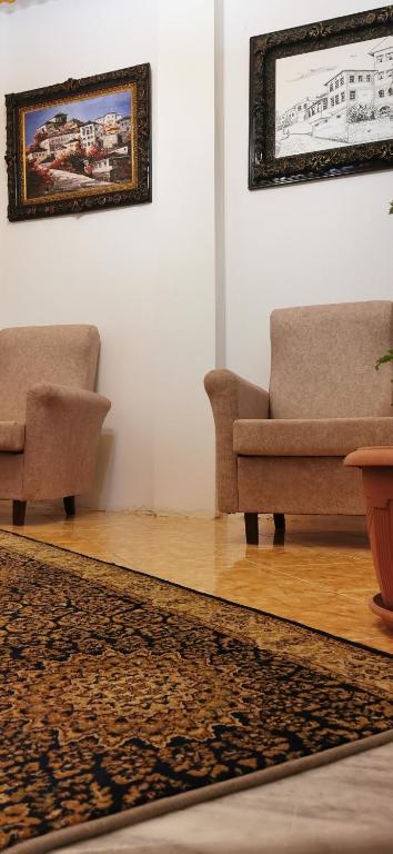 Posezení v ubytování Hazmurat Hotel