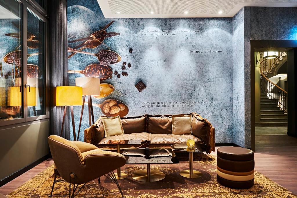 Area soggiorno di Motel One Zürich