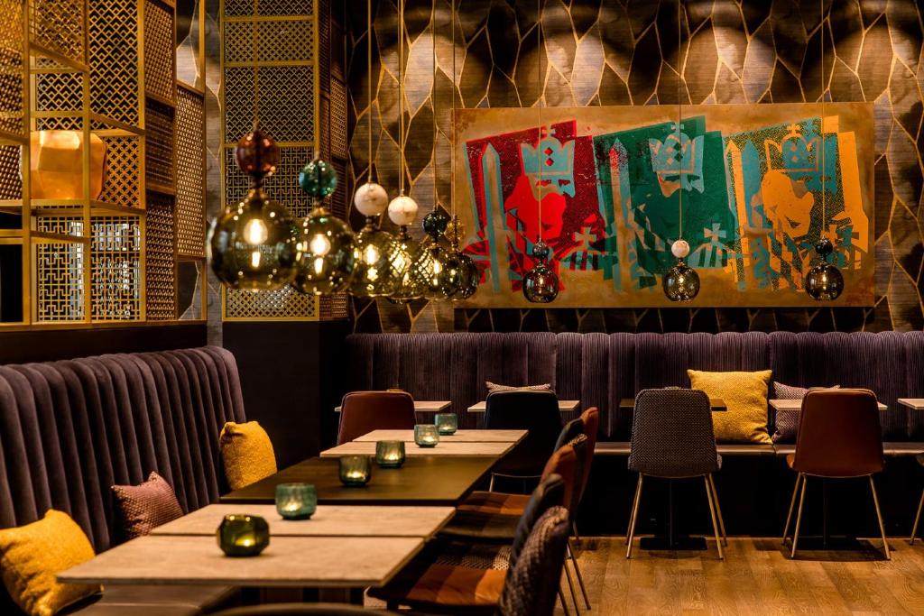 Posezení v ubytování Motel One Aachen
