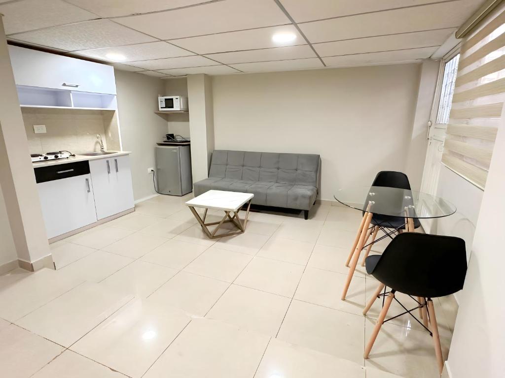 Kuchyň nebo kuchyňský kout v ubytování Hostal Posada Del Sol