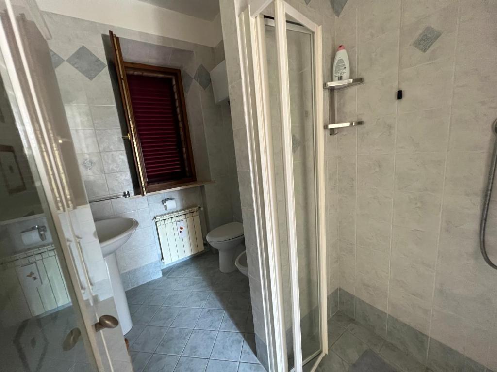 Koupelna v ubytování Casa Isidora