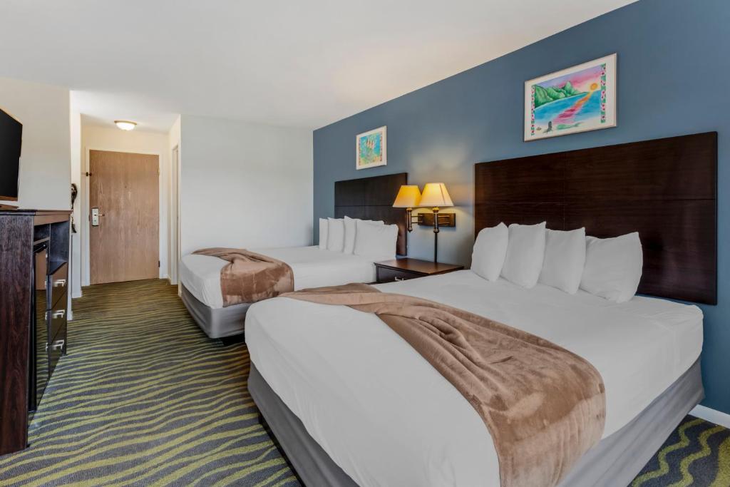 Atlantis Family Waterpark Hotel, Ascend Hotel Collection - 四床和两个大号床和阳台 - 非吸烟