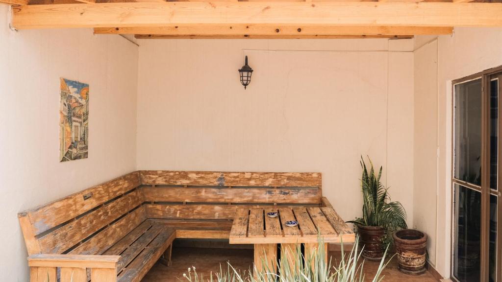 Posezení v ubytování Casona Luciérnaga-Casa de Huéspedes