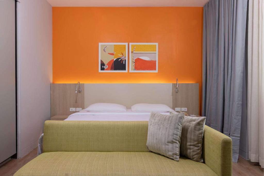 Postel nebo postele na pokoji v ubytování Park Inn by Radisson Davao
