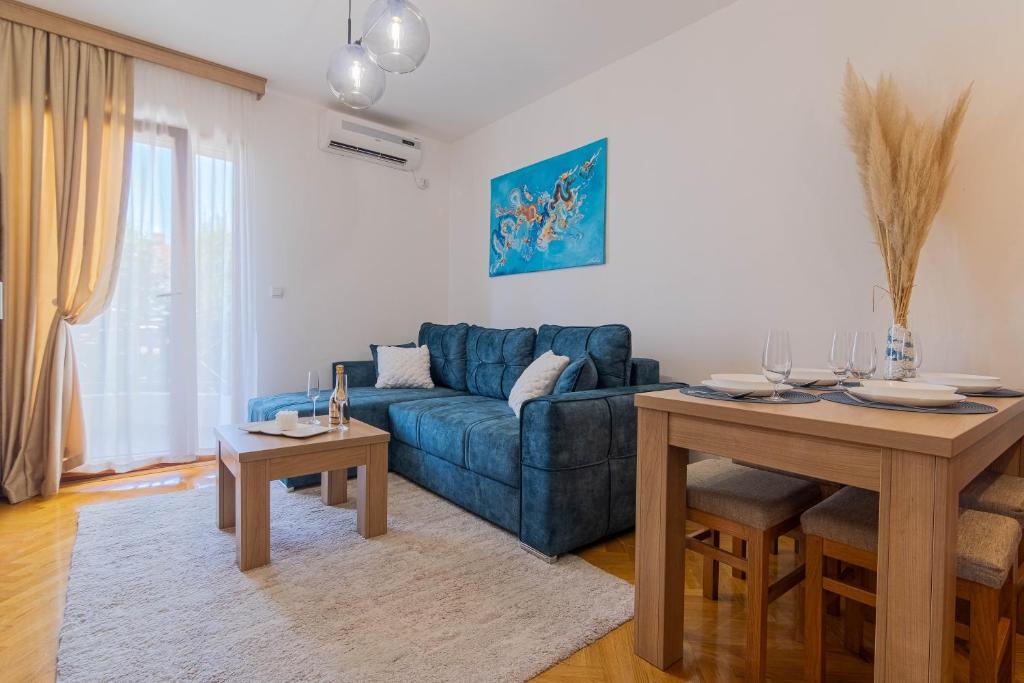 Posezení v ubytování Duma Apartmani Vrnjačka Banja