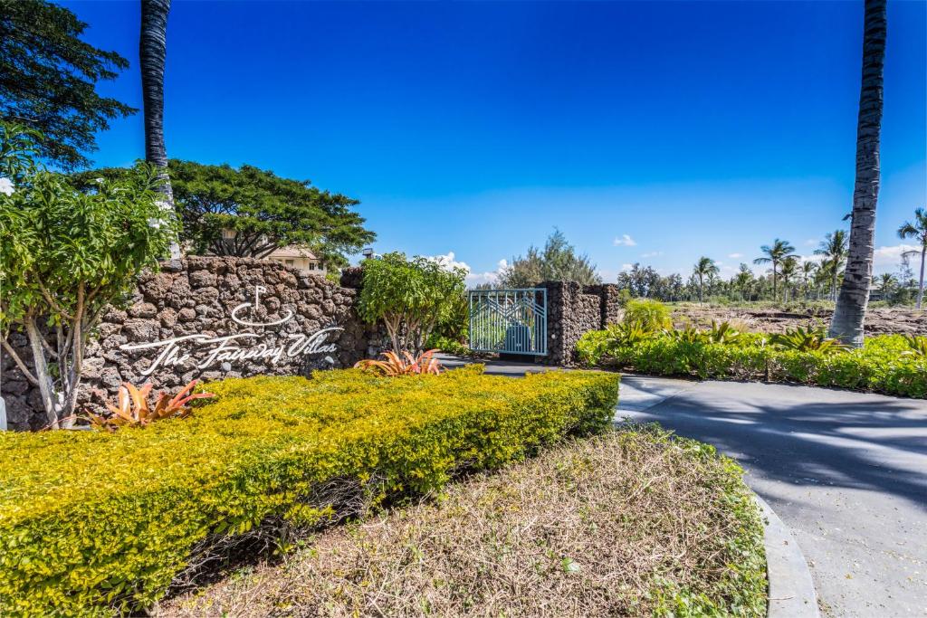 Zahrada ubytování Fairway Villas Waikoloa by OUTRIGGER
