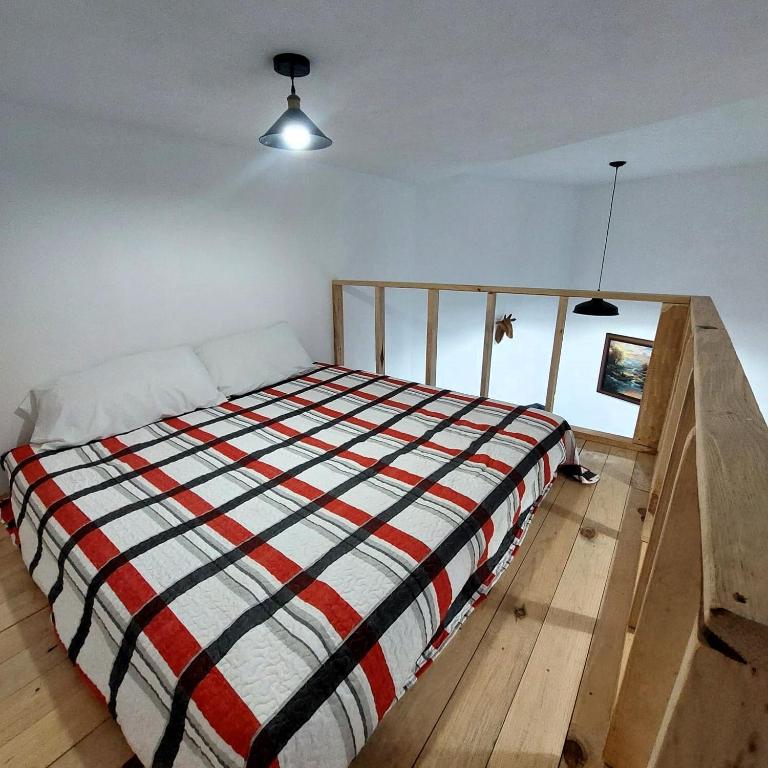 Postel nebo postele na pokoji v ubytování Cabañas Big Mountain